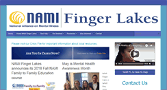 Desktop Screenshot of namifingerlakes.org