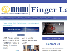 Tablet Screenshot of namifingerlakes.org